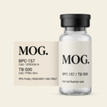 BPC-157 + TB-500 Blend 20mg research peptide vial — ≥99% purity HPLC tested — MOG Research